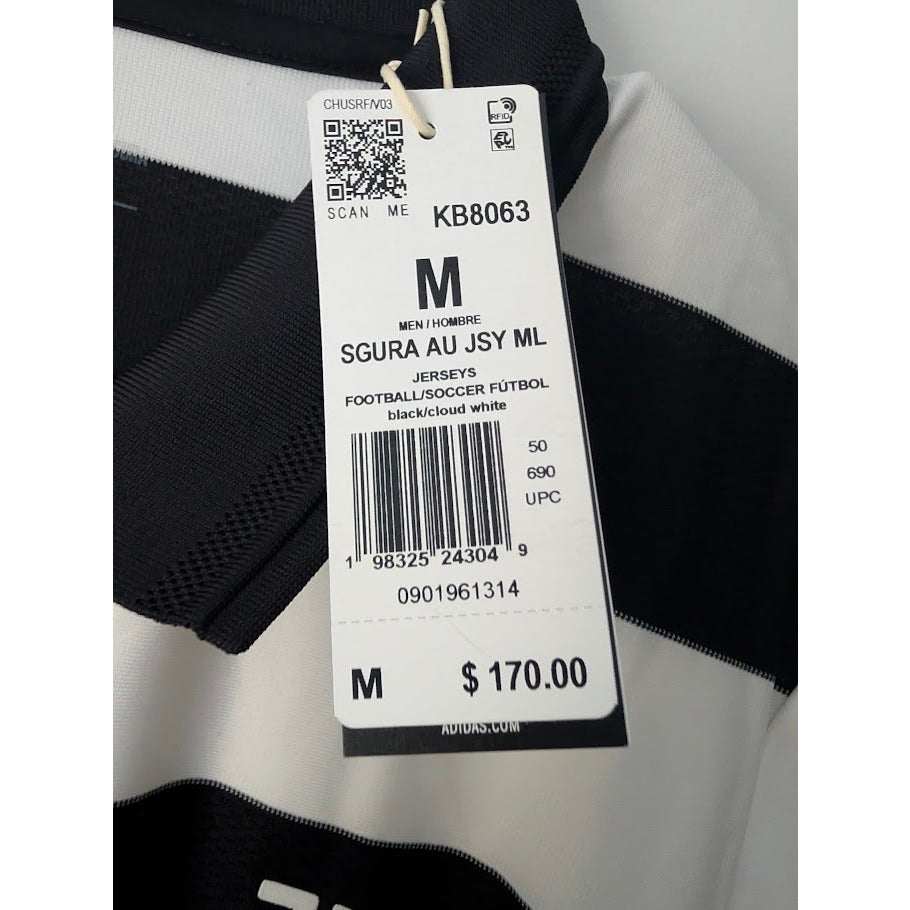 Juventus 2025 26 Studio Sgura Authentic Fourth Long Sleeve Jersey Mens Medium NWT
