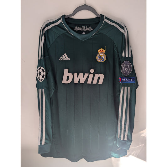 Real Madrid 2012-13 Third Ozil Jersey LS Men's XL Authentic Adidas Kit