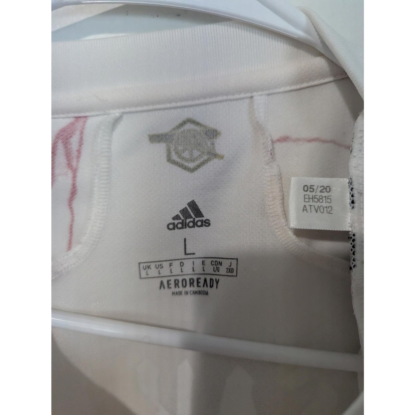 Arsenal 20/21 Away Jersey – Bukayo Saka No. 7 – Men’s Large – Marble Design