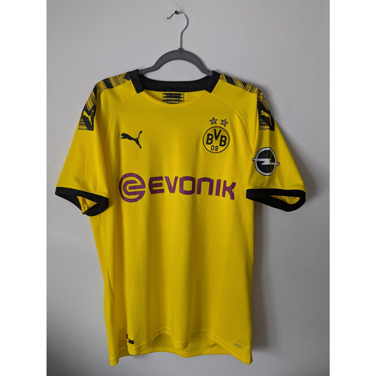 BVB 2019-2020 Home Erling Haaland Jersey - Men's Large