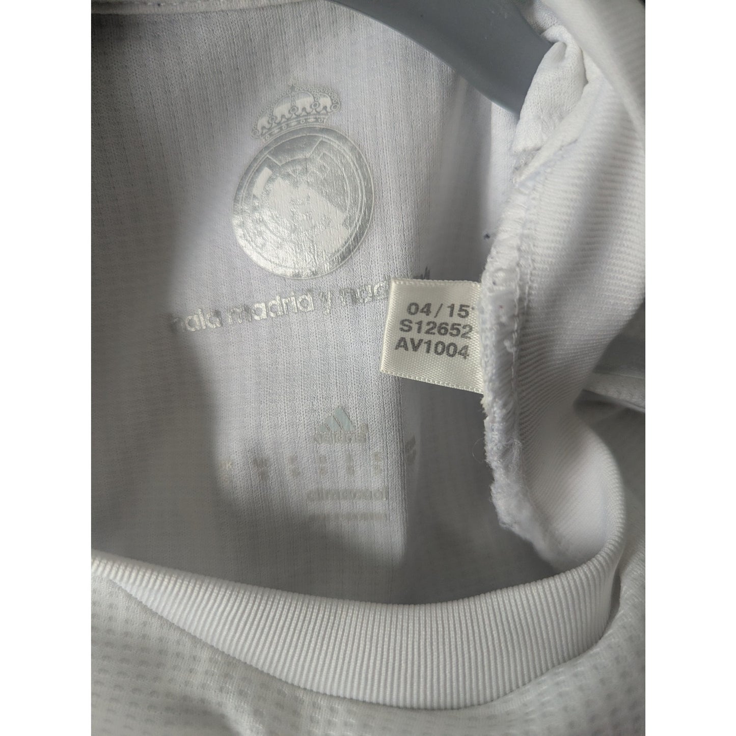 Real Madrid 2015-16 Cristiano Ronaldo Home Jersey Men’s Small Adidas Soccer Shirt