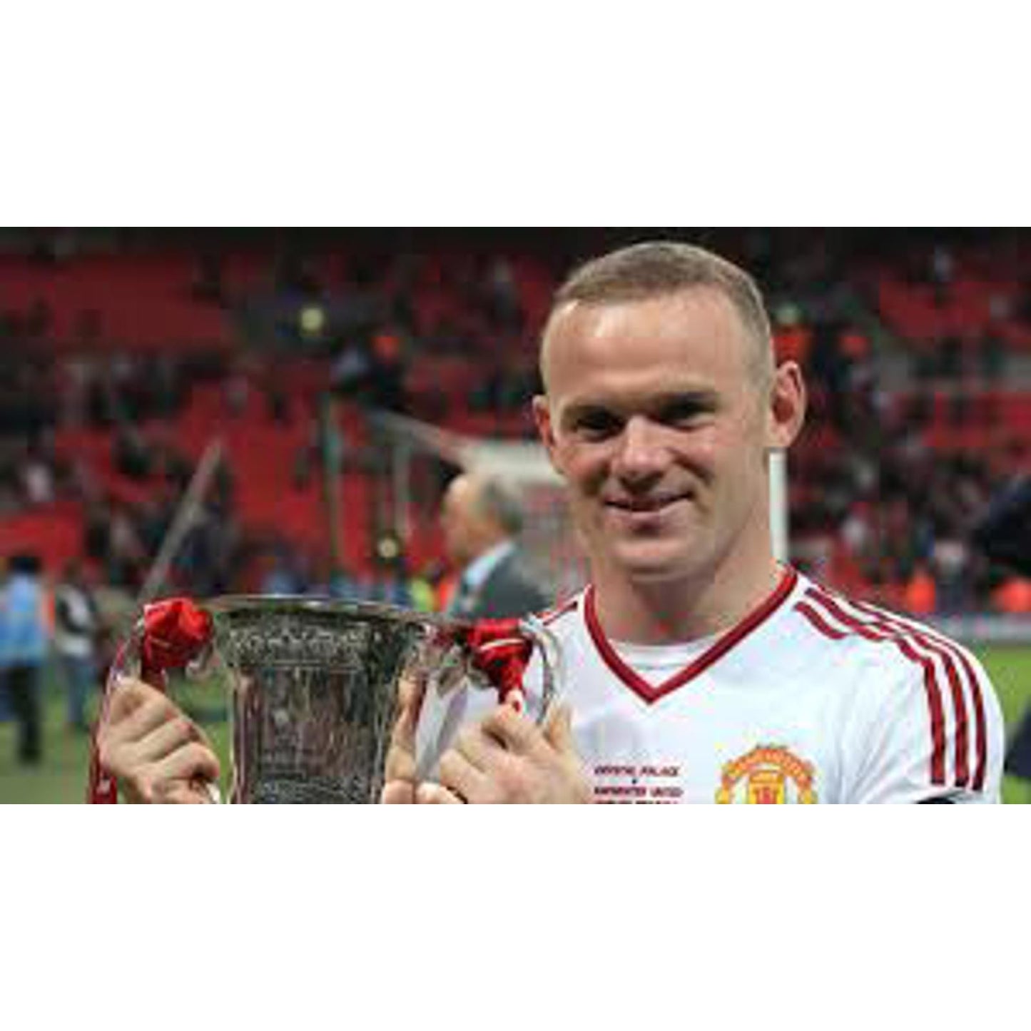 Manchester United 2015-16 Away Rooney Jersey Men’s Large – Authentic Adidas Kit