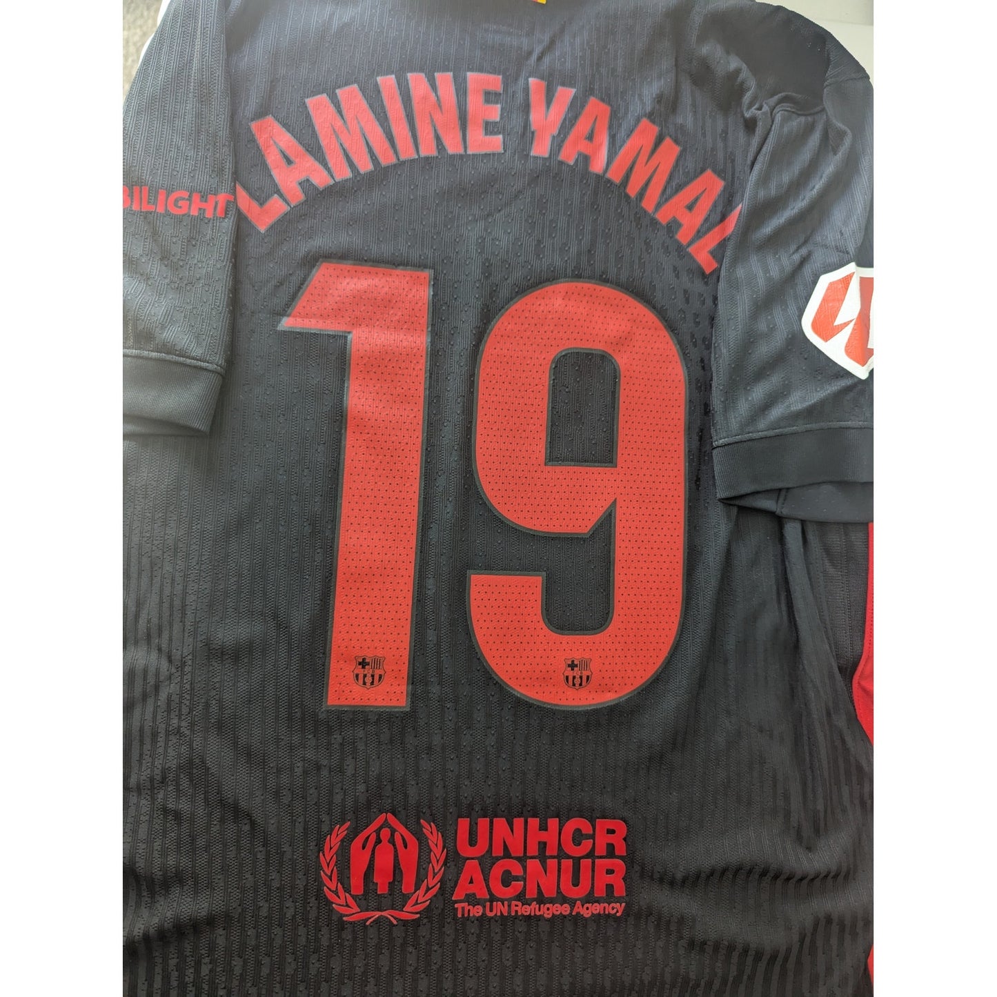 FC Barcelona 2024-25 Away Lamine Yamal Jersey Men’s XL NWT Nike Player Version La Liga Shirt