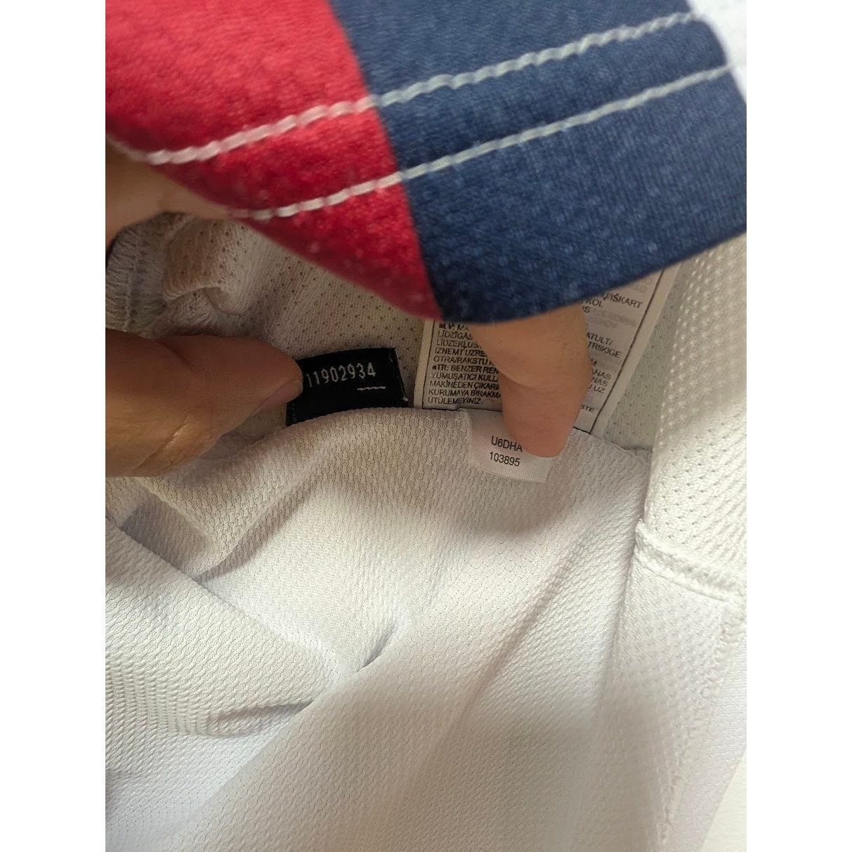 USA 2006 Home Donovan Jersey – Men’s Large | World Cup Fully Patched Nike Shirt
