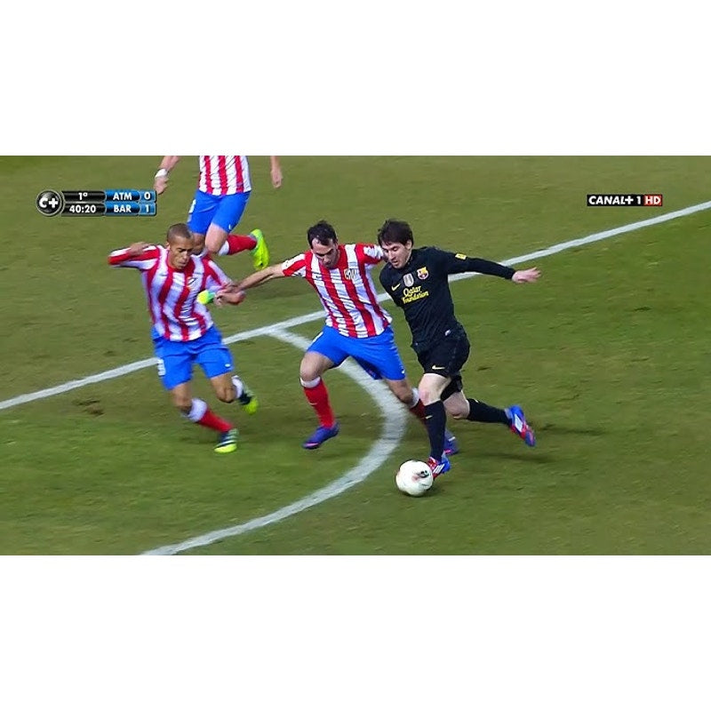 FC Barcelona 2011-12 Away Messi Jersey - Men XL - Longsleeve