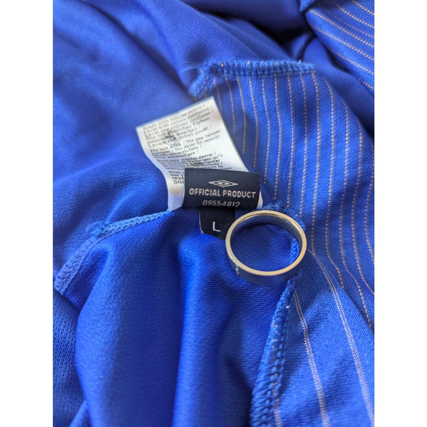 Chelsea 2005–06 Home Makélélé Jersey – Men’s Large | UCL Fully Patched Umbro Vintage Shirt