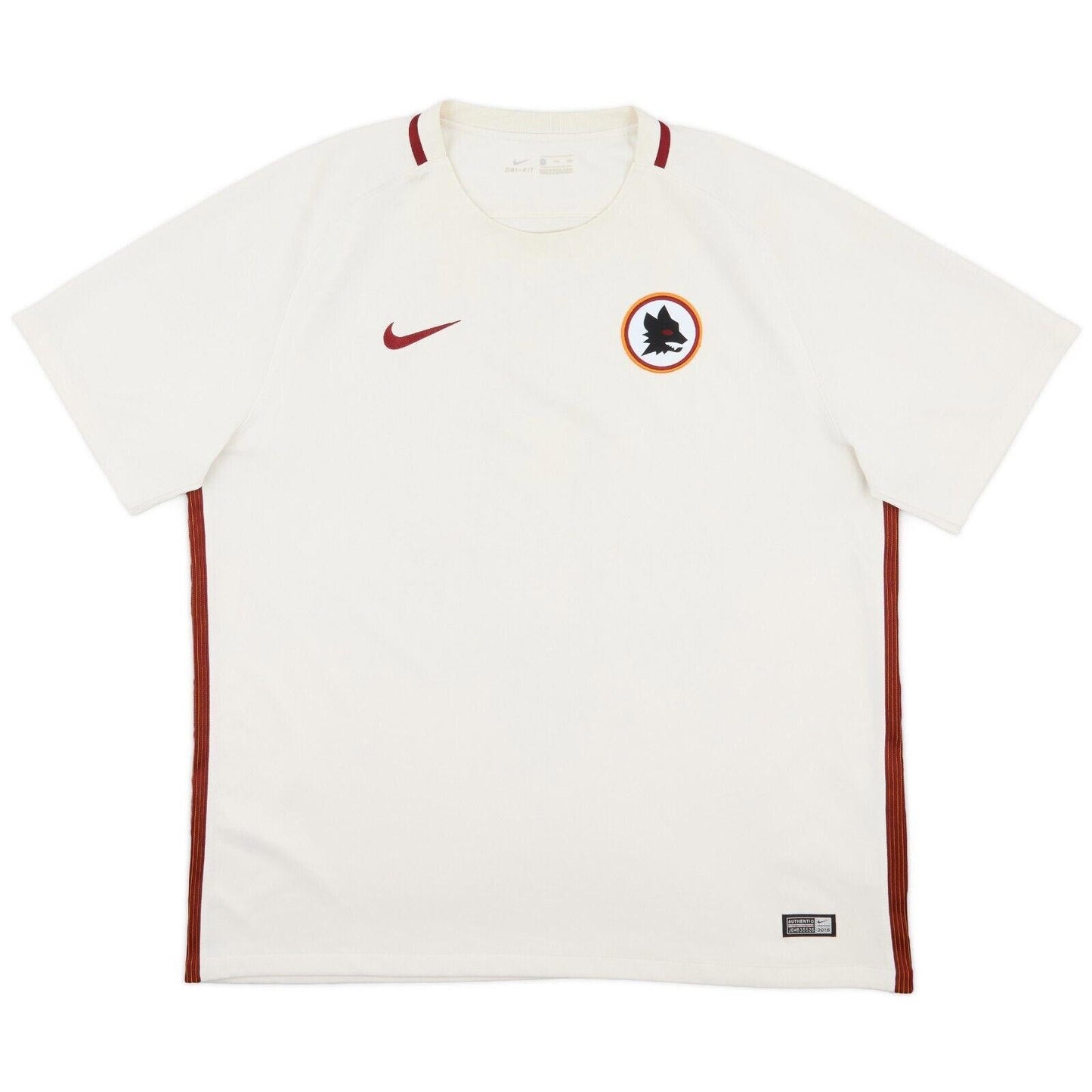 AS Roma 2016-17 Away Jersey – Men's XL – Extremely Rare – Nike – Authentic
