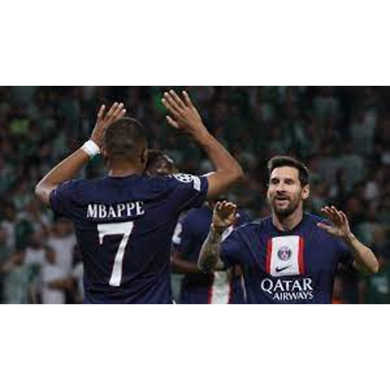 PSG 2022-23 Home Mbappe Jersey - Men's Large - NWT