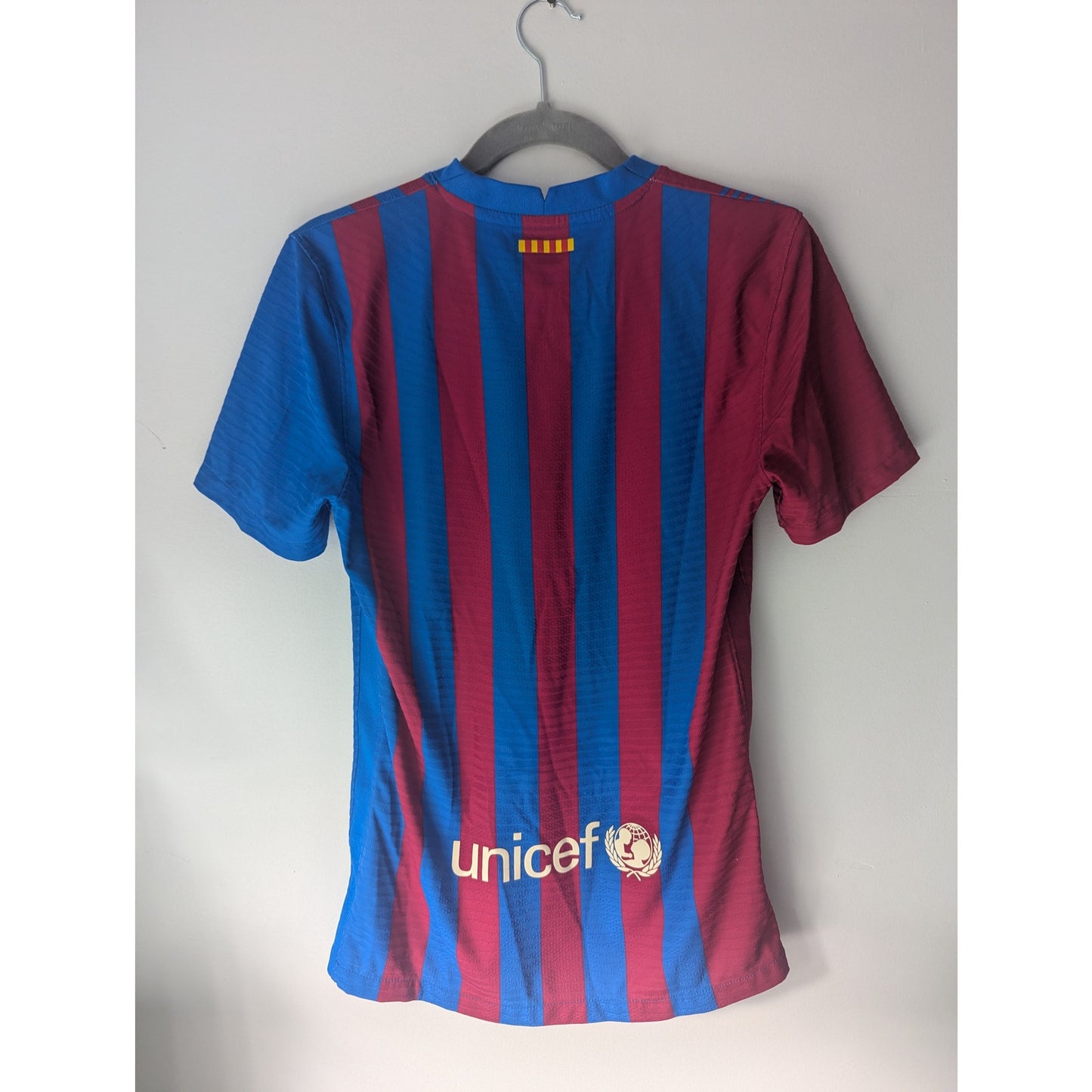 FC Barcelona 2021-22 Home Jersey Men’s Small Authentic Nike ADV Rare Kit