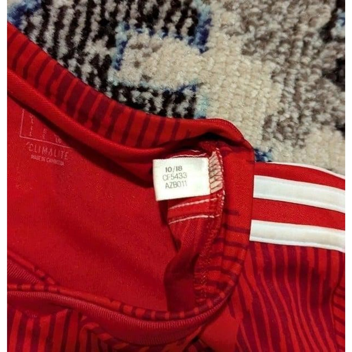 Bayern Munich 2018/19 Home Robben Soccer Jersey Authentic Adidas Kit Men L Red