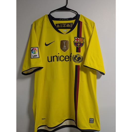 FC Barcelona 2008-10 Away Thierry Henry Jersey - Men's Large