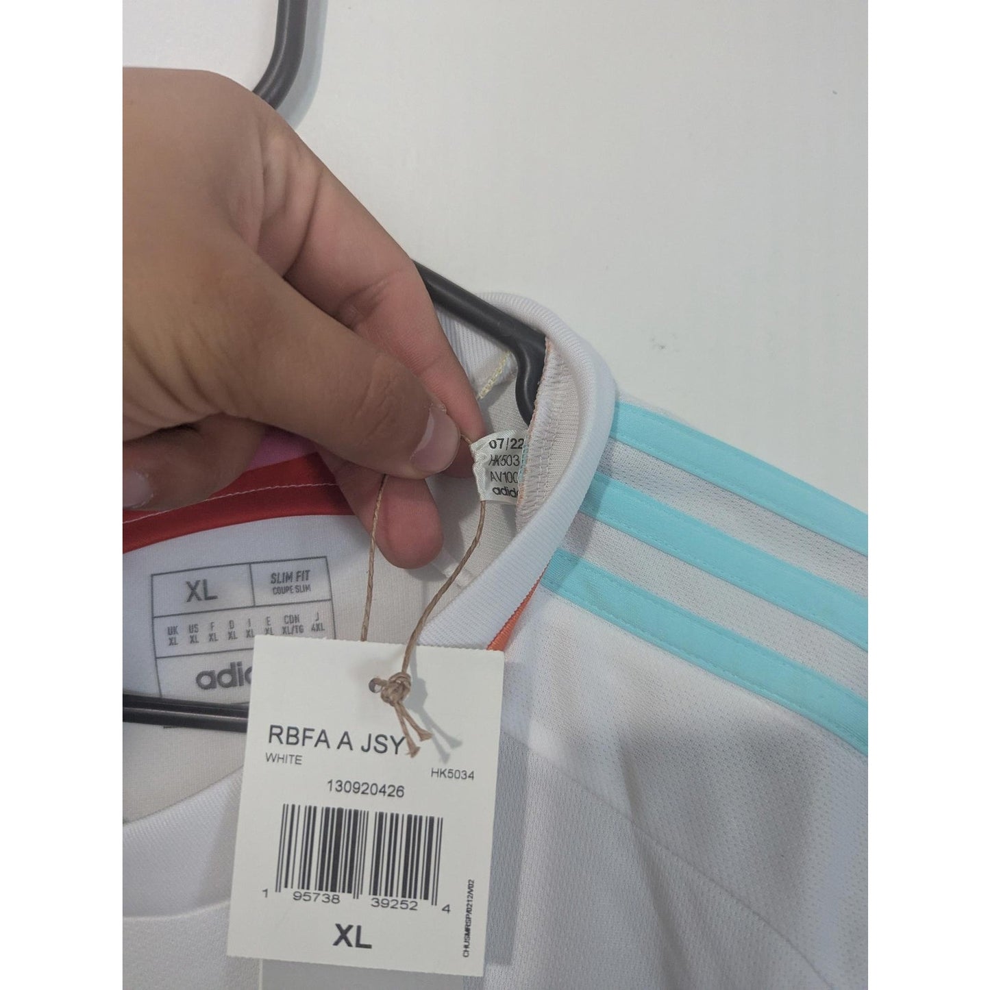 Belgium 2022 Away Kevin De Bruyne Jersey - Men's XL - NWT