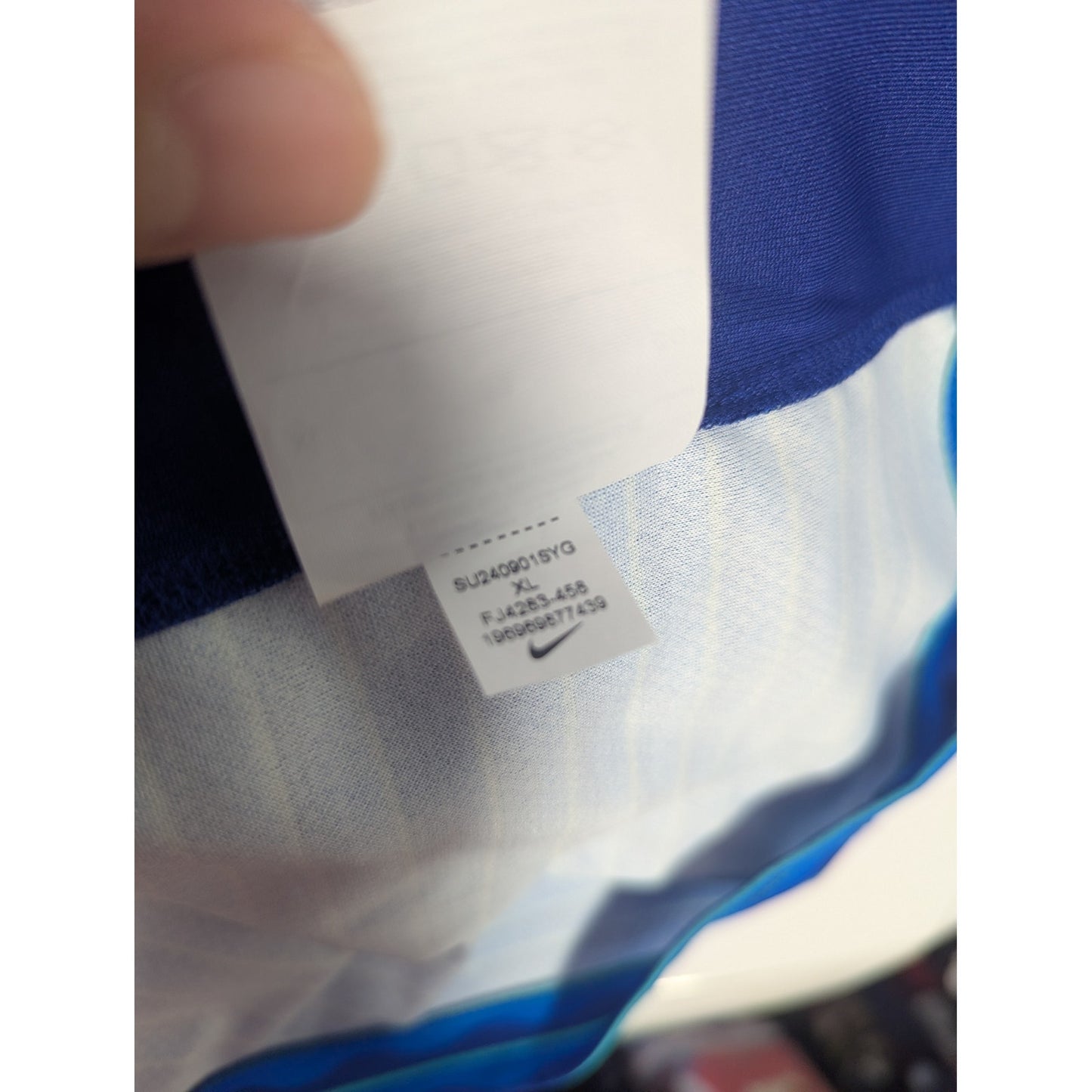 Brazil 2024 Away Endrick Jersey - Men's XL (FJ4283-458)