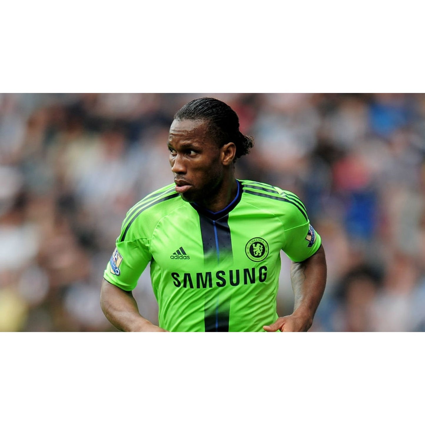 Chelsea 2010-2011 Didier Drogba Jersey - Men's Large