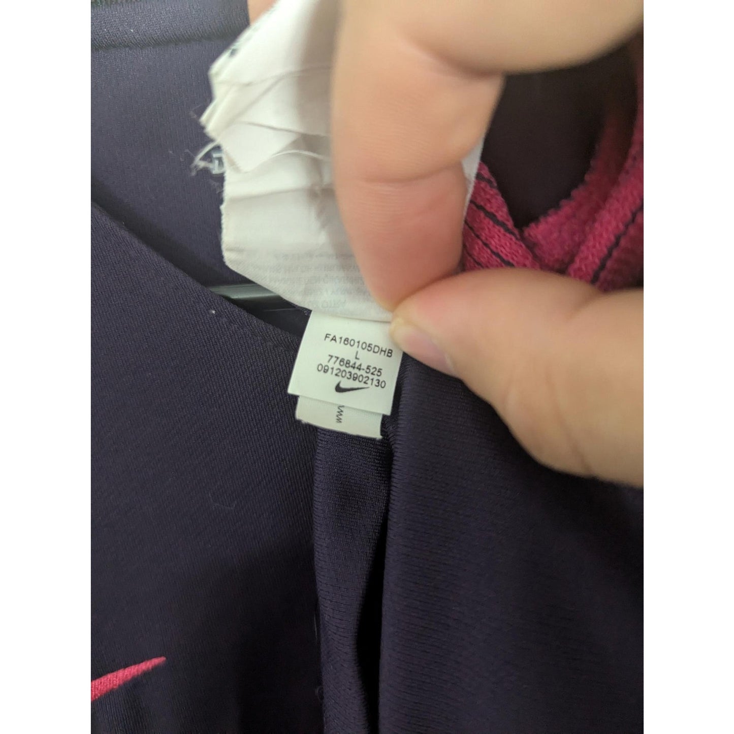 FC Barcelona 2016-17 Away Iniesta Jersey - Men's Large