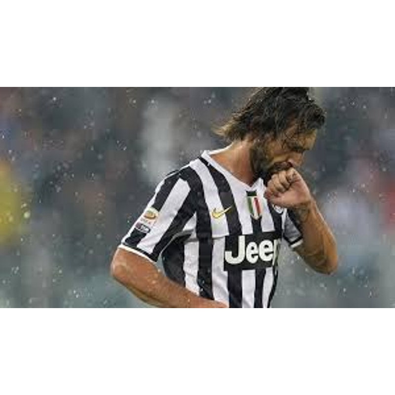 Juventus 2013-14 Andrea Pirlo Home Jersey Men’s Large Nike Serie A Soccer Shirt