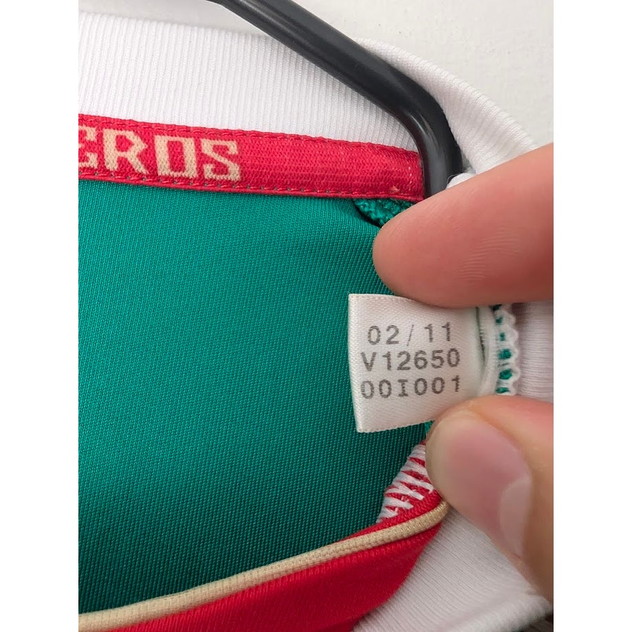 Mexico 2011 Home Jersey Youth Large adidas Green Vintage National Team Shirt