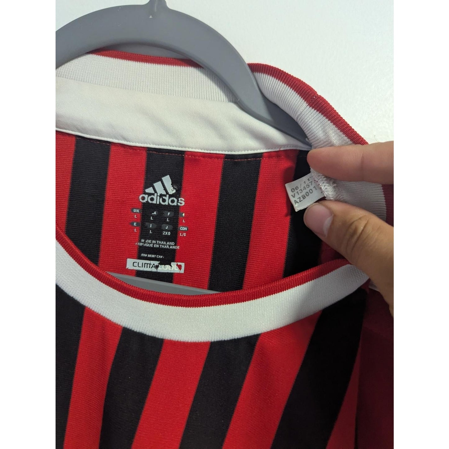 AC Milan 2011-12 Home Jersey – Zlatan Ibrahimović #11 – Men’s Large