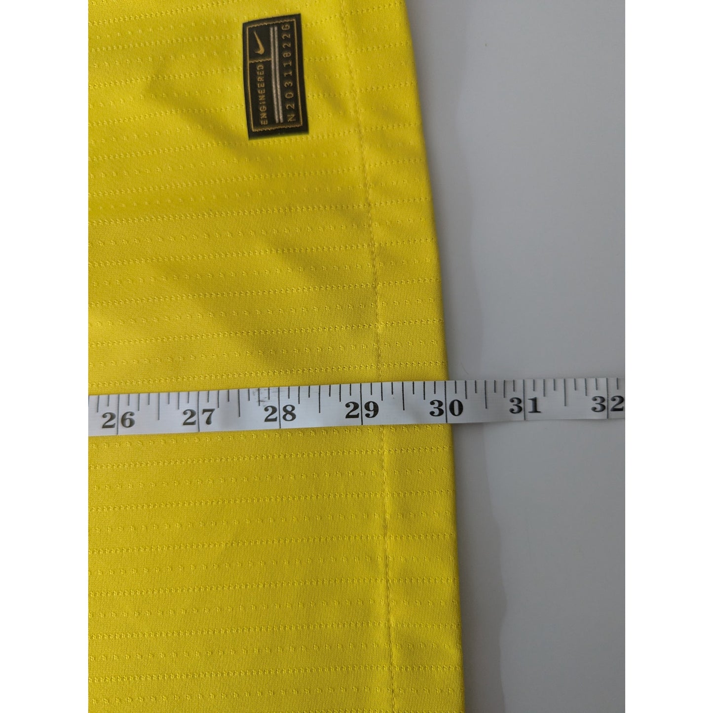 Liverpool 2021-22 Third Salah Soccer Jersey NWT Authentic Nike ADV Men XL Yellow