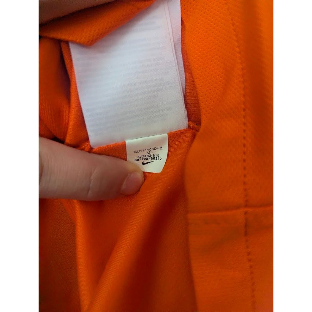 Netherlands 2014 Home Robben Jersey – Men’s Medium | World Cup Fully Patched Nike Shirt