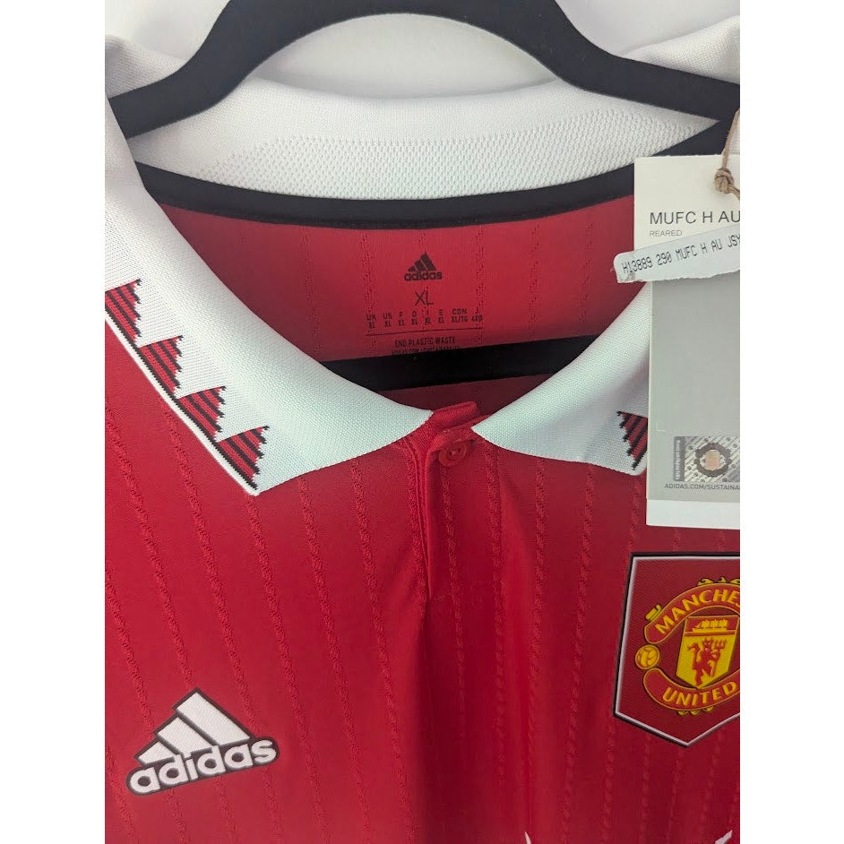 Manchester United 2022-23 Home Cristiano Ronaldo Jersey Men’s XL NWT Adidas EPL HT.RDY