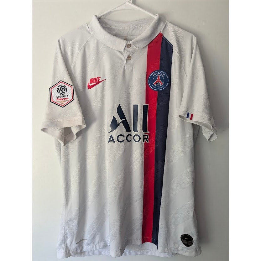 PSG 2019-20 Third Neymar Jr #10 Jersey Men's XL Nike Vaporknit Authentic Player Version Ligue 1 Fully Patched