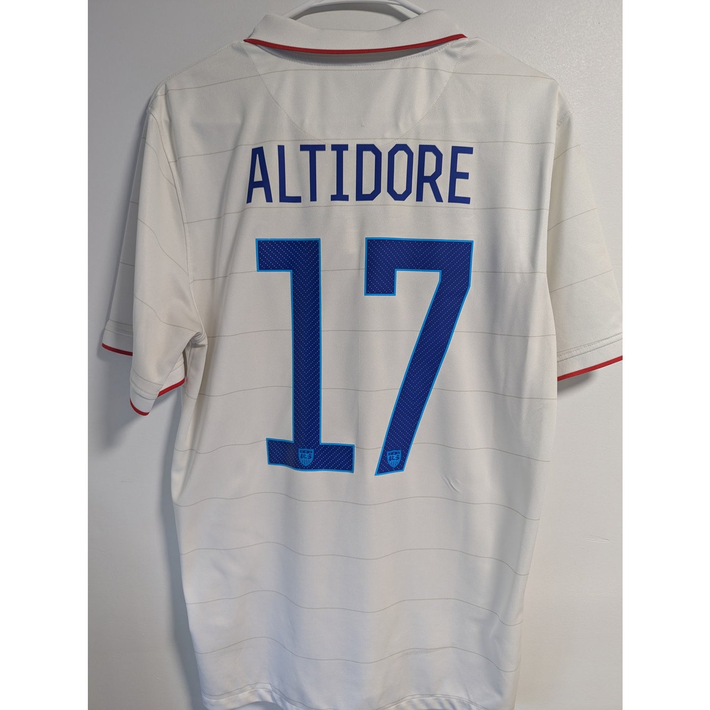 USA 2014 Home Jozy Altidore Jersey - Men's Large