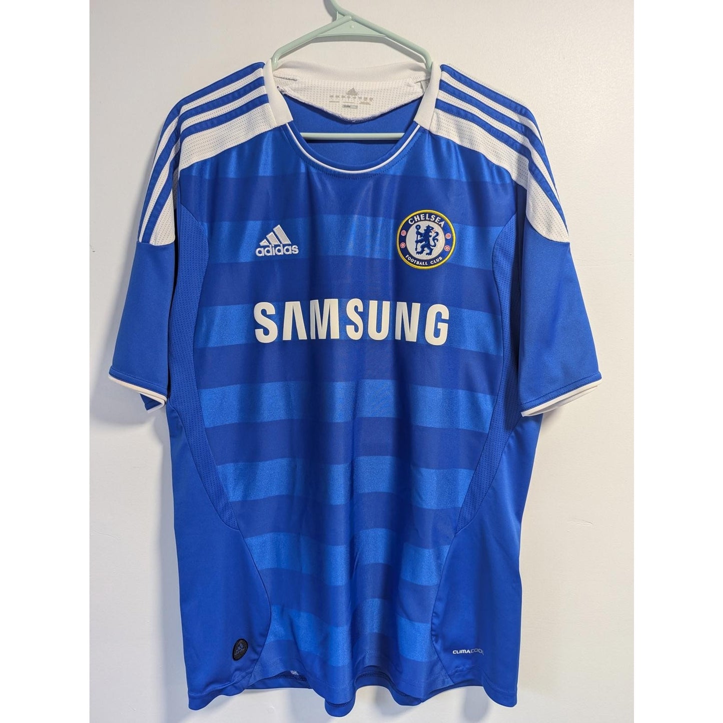 Chelsea 2011-12 Home UCL Drogba Jersey - Men's Large