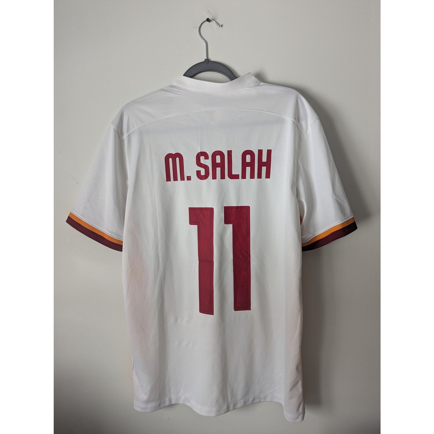 AS Roma 2015-2016 Away Mohamed Salah Jersey - Men's Large
