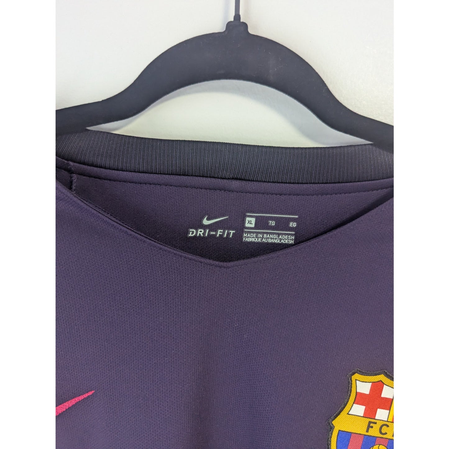 FC Barcelona 2016-17 Away Sergio Busquets Jersey - Men XL