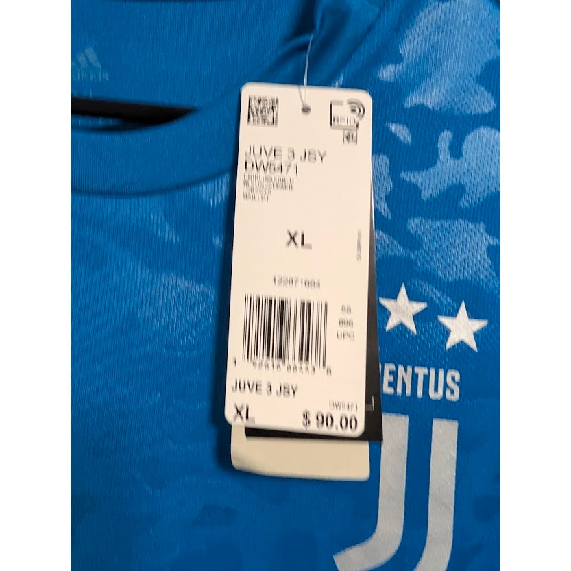 Juventus 2019-20 Third Paulo Dybala Jersey Men's XL NWT adidas UEFA Champions League Fully Patched Rare