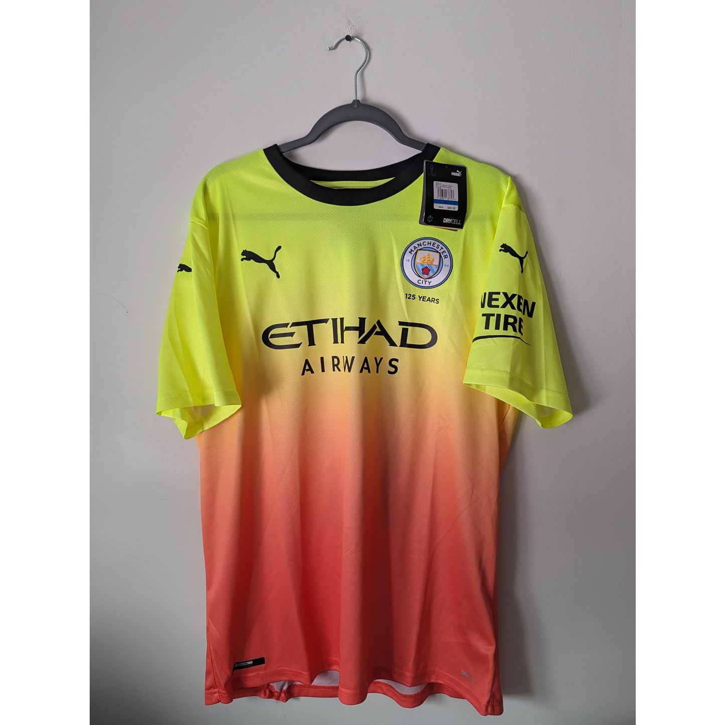 Manchester City 2019-2020 Third Kevin De Bruyne Jersey - NWT - Men's XL