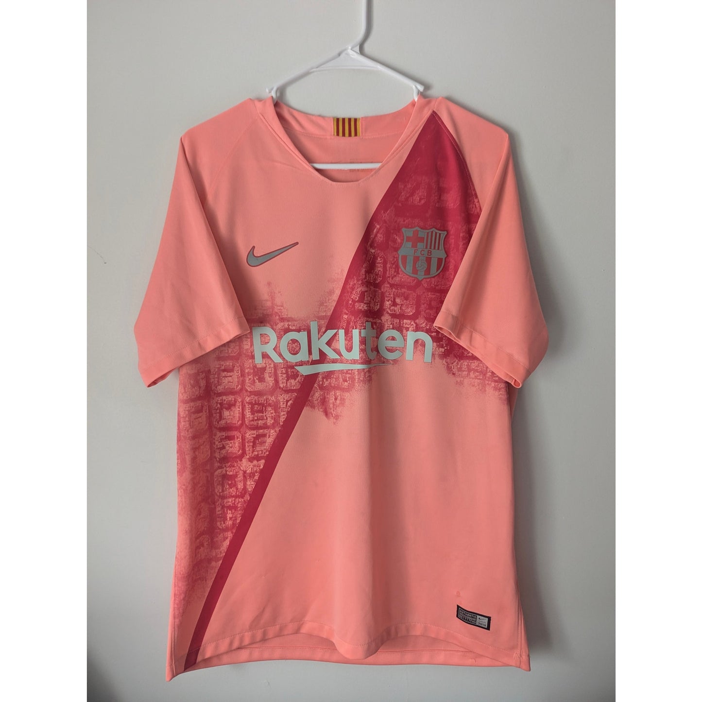 FC Barcelona 2018–19 Third Lionel Messi Jersey – Men’s Large