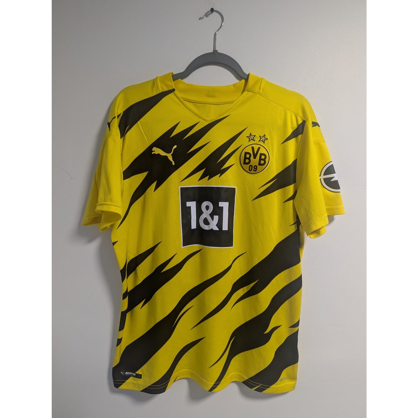 Borussia Dortmund 2020-21 Home Jude Bellingham Jersey - Men's Large