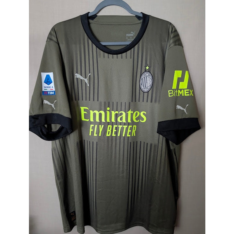 AC Milan 2022-23 Third Zlatan Ibrahimovic #11 Jersey Mens XXL Puma Serie A Patch Vintage