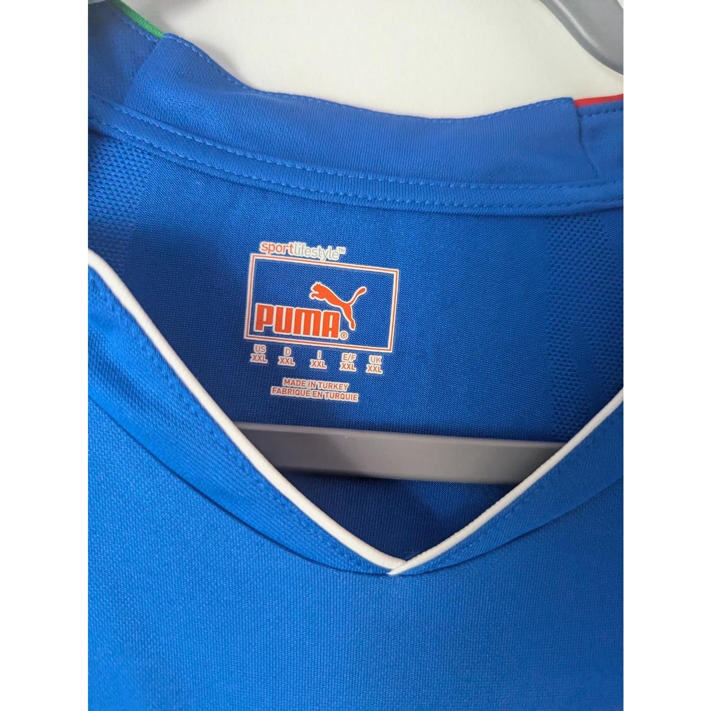 Italy 2010 Andrea Pirlo Home Jersey Men’s XXL Puma World Cup Soccer Shirt