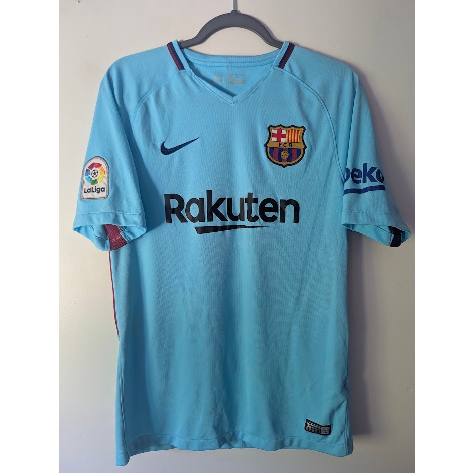 FC Barcelona 2017–18 Away Messi Jersey – Men’s Medium