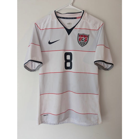 USA 2008 Home Clint Dempsey #8 Jersey Mens Small Nike Vintage USMNT