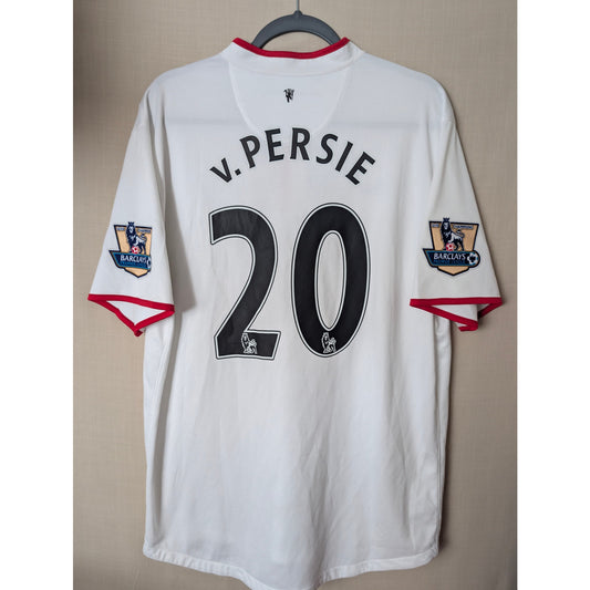 Manchester United 2013-14 Third Robin Van Persie #20 Jersey Mens XL Nike EPL Fully Patched