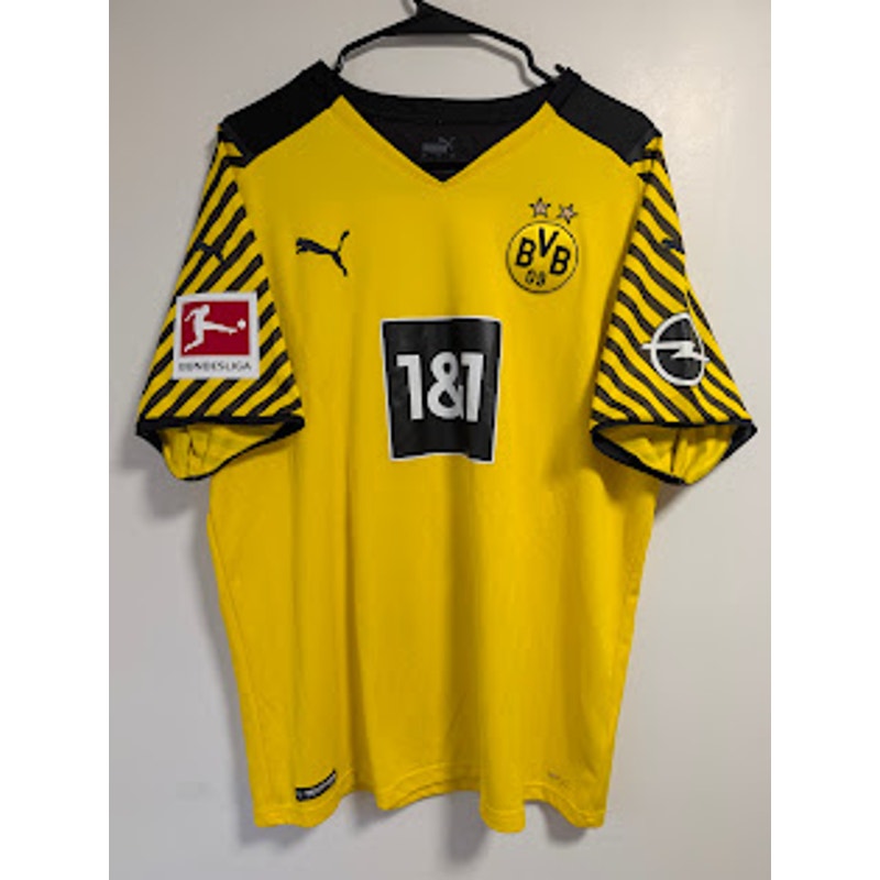Dortmund 2021-22 home Haaland jersey - photo 2