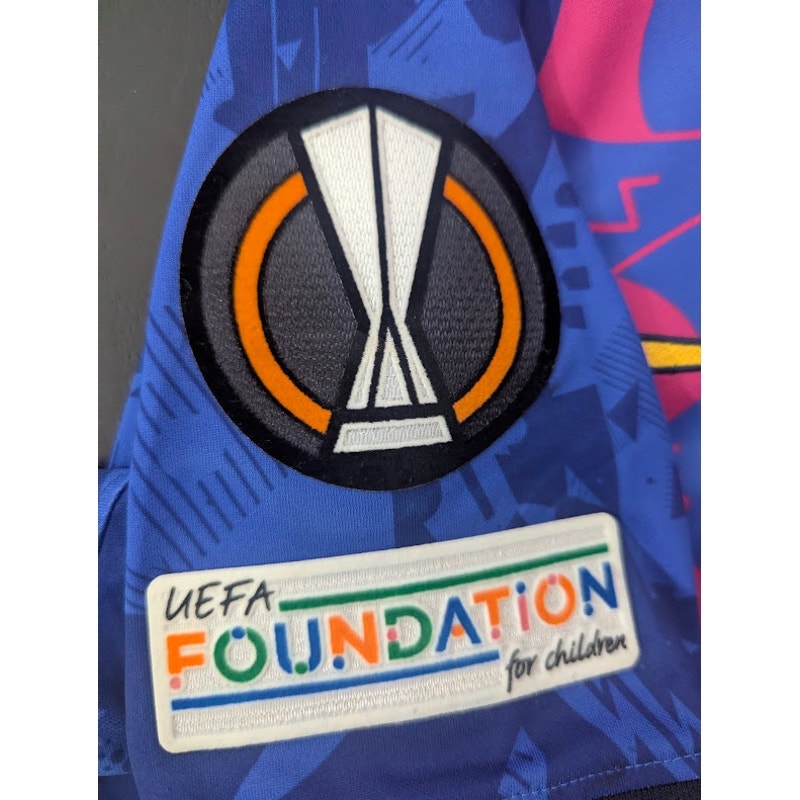 FC Barcelona 2021–22 Third Pedri Jersey – Men’s 2XL | Europa League Fully Patched Nike Shirt