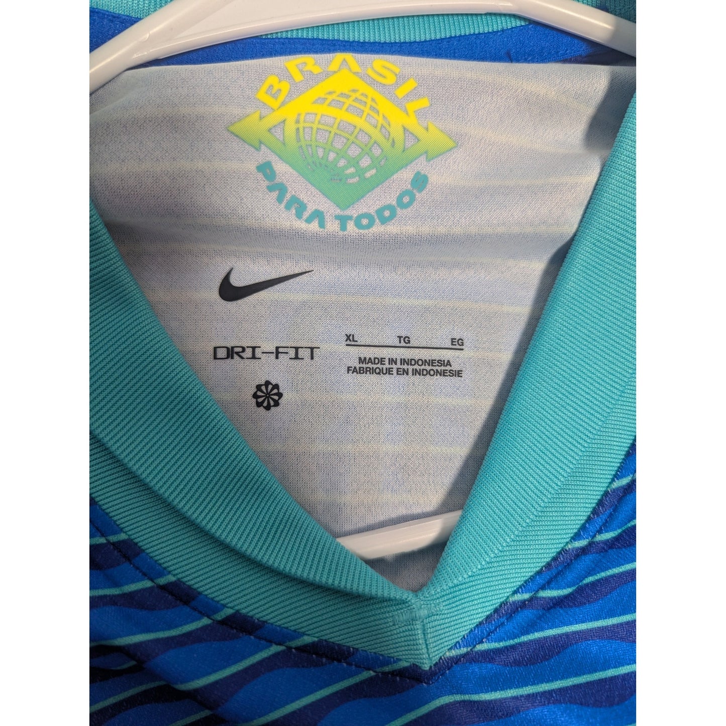 Brazil 2024 Away Endrick Jersey - Men's XL (FJ4283-458)