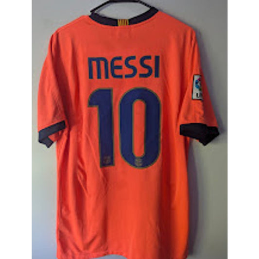 FC Barcelona 2010-11 Third Lionel Messi Jersey Men’s Large Nike Authentic