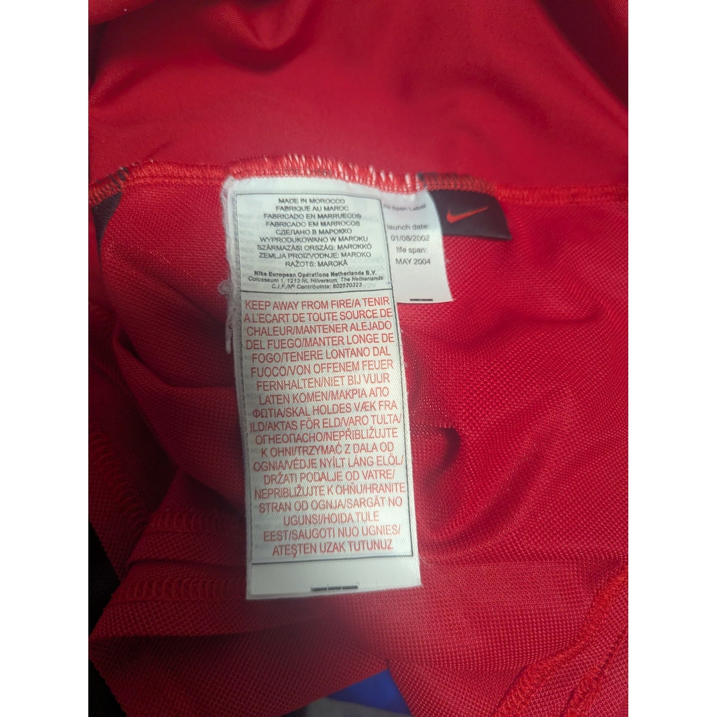 Manchester United 2003-04 Home Ronaldo Jersey - Men's XXL