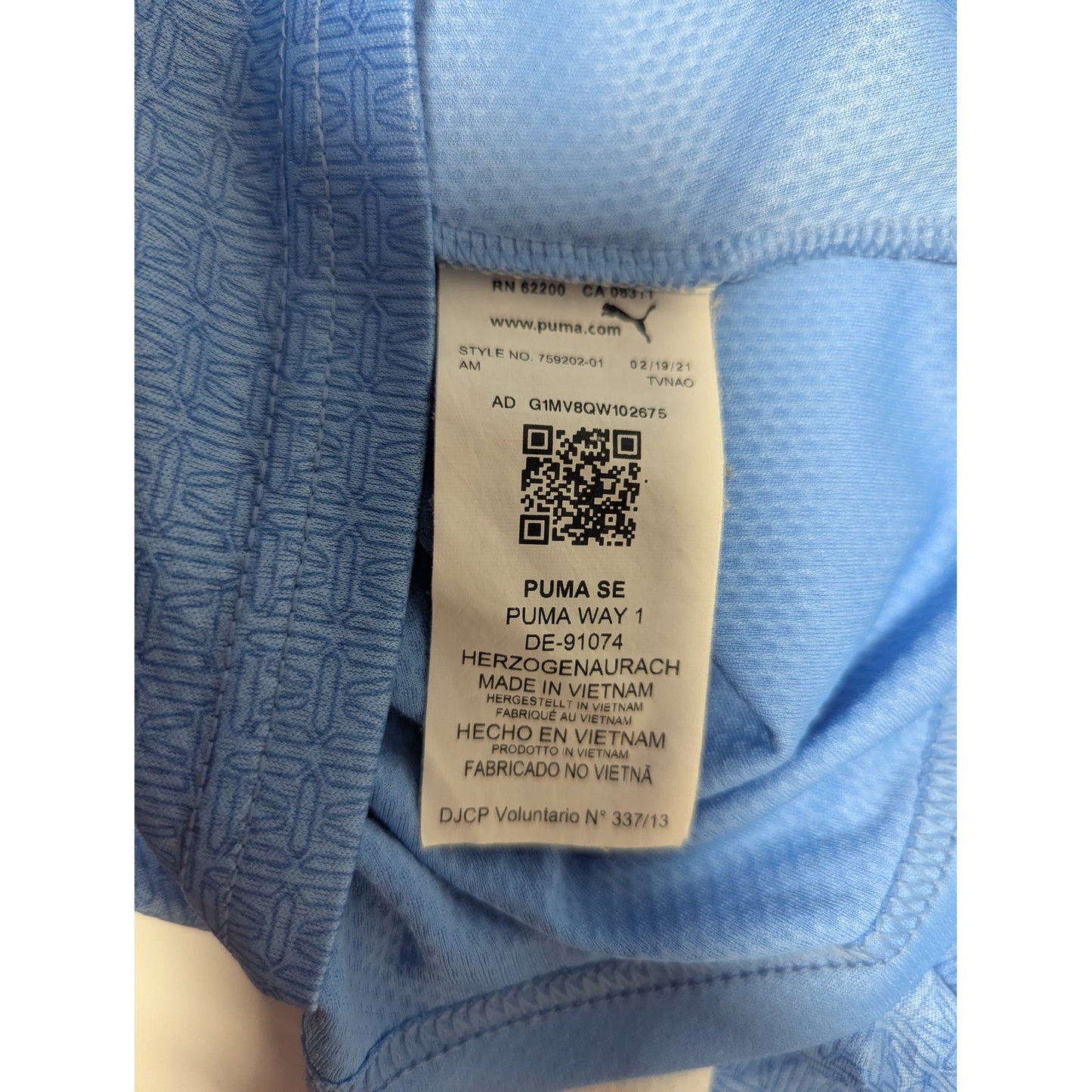 Manchester City 2021-2022 Home Kevin De Bruyne Jersey - Men's XL