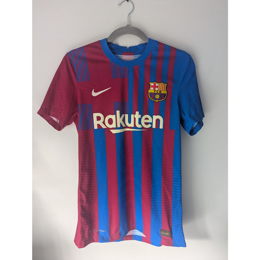 FC Barcelona 2021-22 Home Jersey Men’s Small Authentic Nike ADV Rare Kit