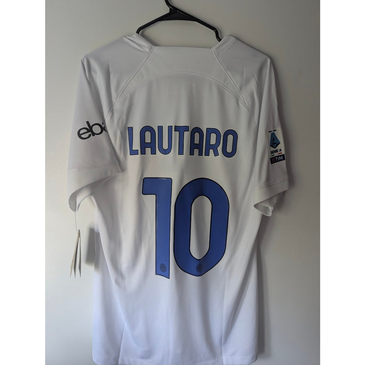Inter Milan 2023-24 Away Lautaro Martinez Jersey Men’s Large NWT TMNT Serie A Soccer Shirt