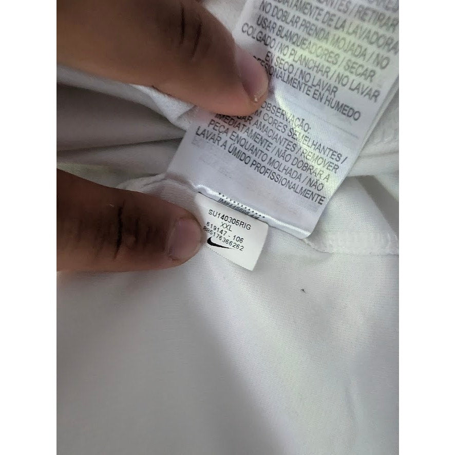 Boca Juniors 2014-15 Away Juan Roman Riquelme #10 Jersey Nike Authentic White