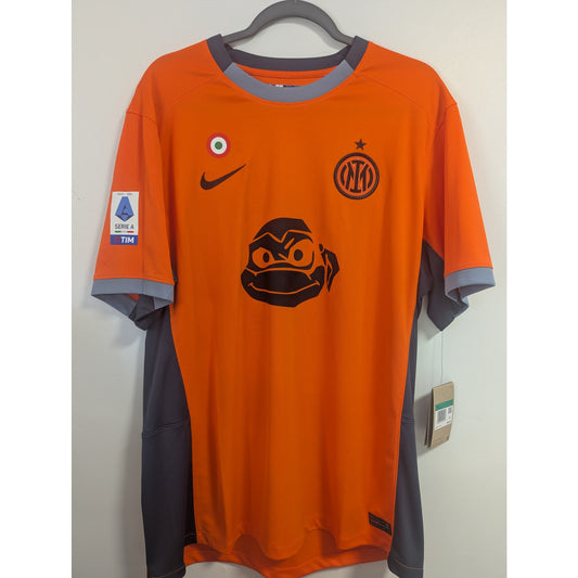 Inter Milan 2023-24 Third Lautaro Martinez Jersey - TMNT Special Edition