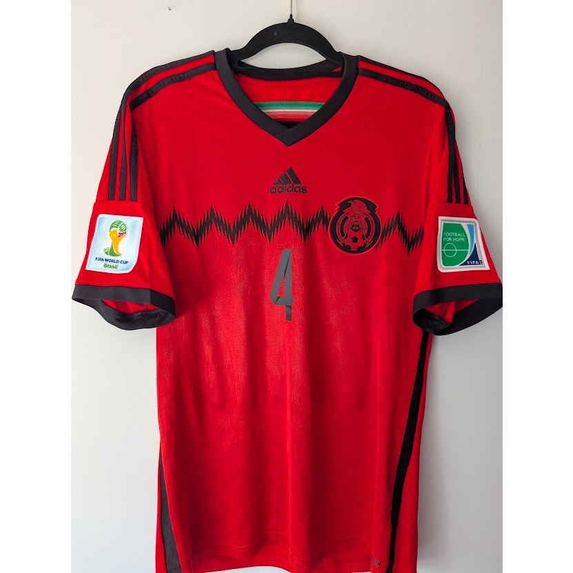 Mexico 2014 Away Rafa Marquez Jersey Men’s Medium Adidas World Cup Fully Patched